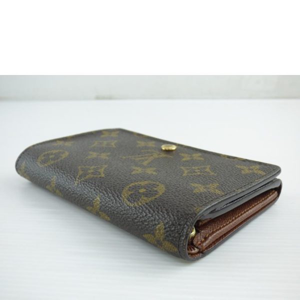 20503 3 Louis Vuitton Porte Monet Bier Tresor Monogram Wallet