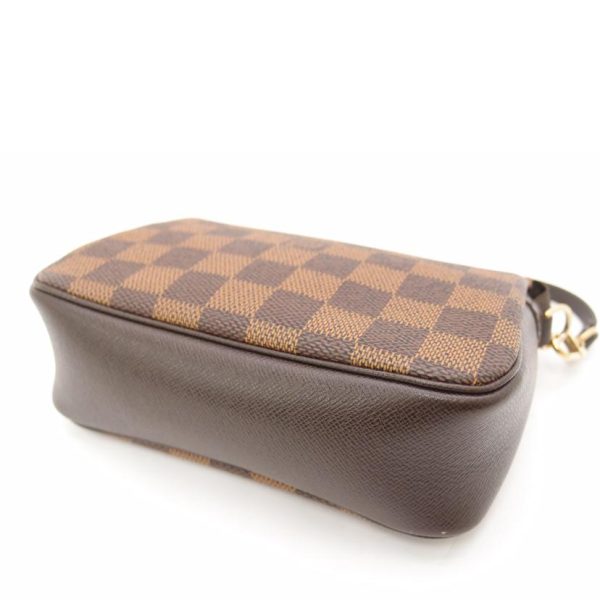 20531 3 Louis Vuitton Truth Makeup Case Damier Ebene Brown