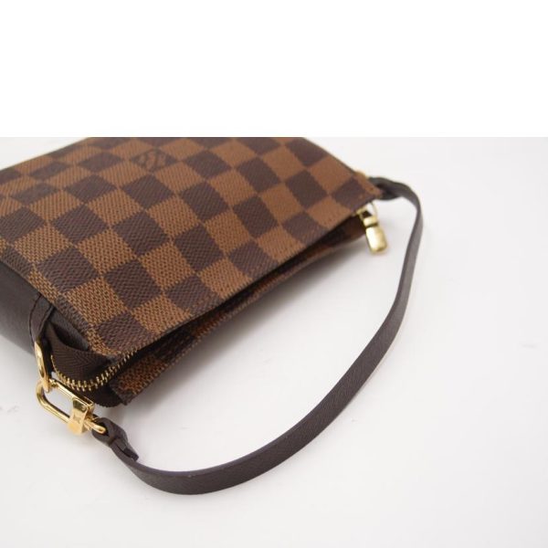 20531 4 Louis Vuitton Truth Makeup Case Damier Ebene Brown