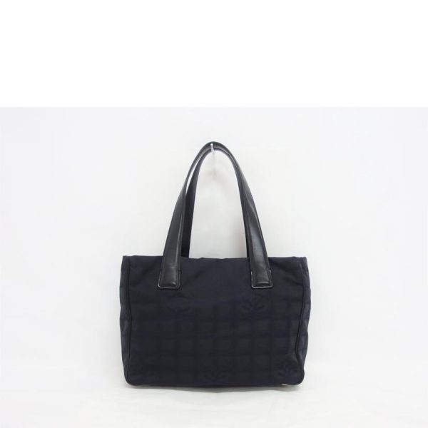 20579 2 Chanel New Travel Line Tote PM Black