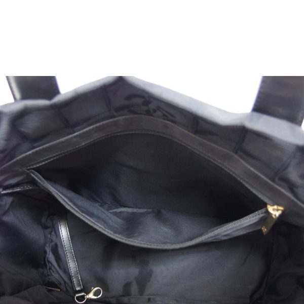 20579 6 Chanel New Travel Line Tote PM Black