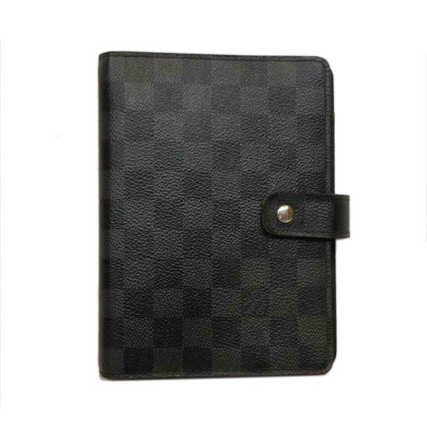 20588 1 Louis Vuitton Agenda Graphite Planner Gray