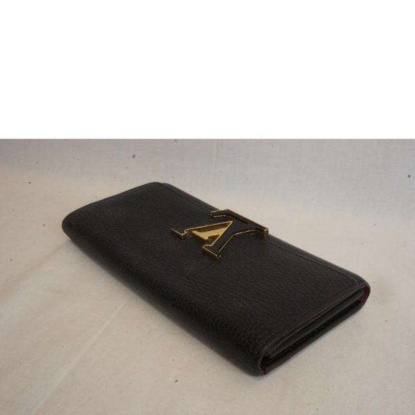 20596 3 Louis Vuitton Portefeuille Capucine Wallet Taurillon Leather