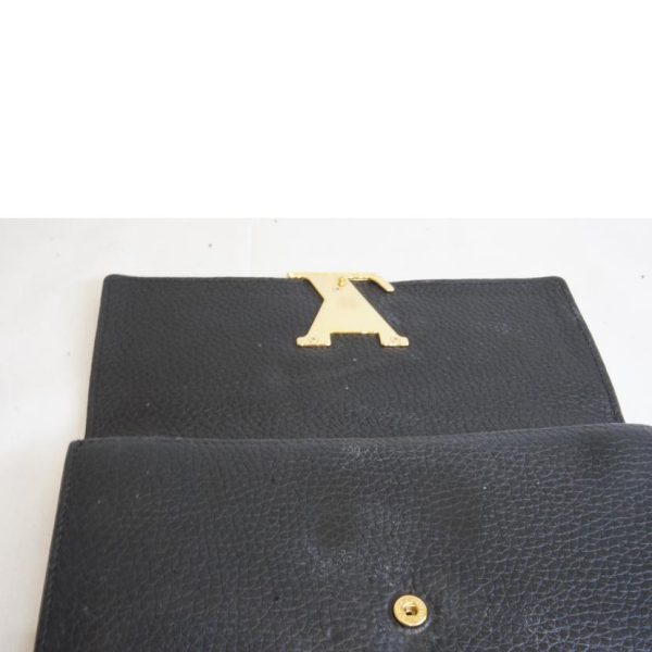 20596 7 Louis Vuitton Portefeuille Capucine Wallet Taurillon Leather