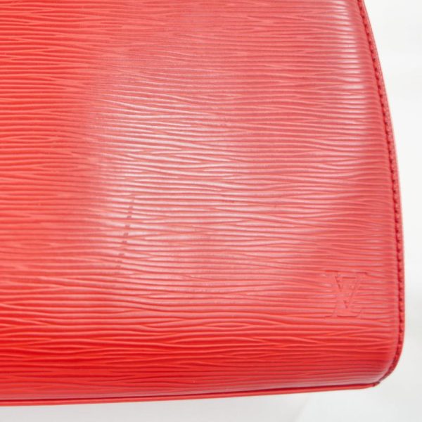 20664 9 Louis Vuitton Blair MM Epi Handbag Red