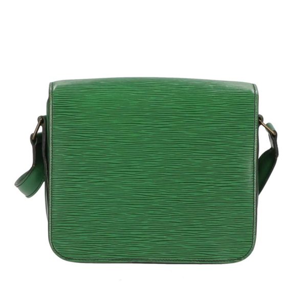 20718 2 Louis Vuitton Cartesier Epi Handbag Borneo Green