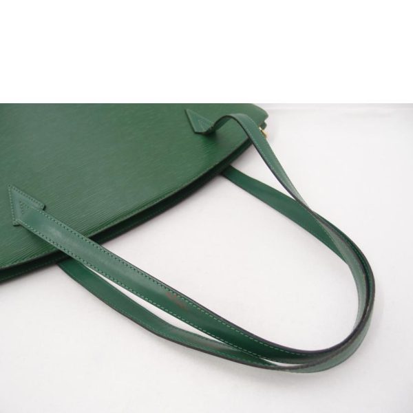 20732 4 Louis Vuitton Saint Jacques Shopping Epi Tote Bag Borneo Green