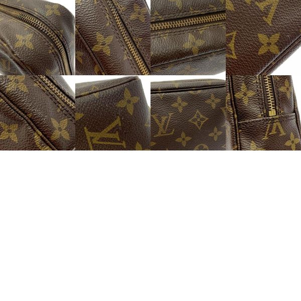 207435 10 c Louis Vuitton Monogram True Toilet 23 Brown Shoulder Bag