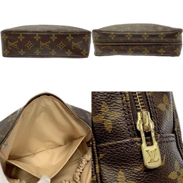 207435 6 Louis Vuitton Monogram True Toilet 23 Brown Shoulder Bag