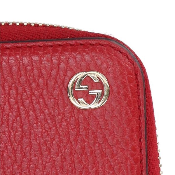 20756 6 Gucci Interlocking Round Zipper Wallet