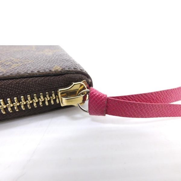 20787 7 Louis Vuitton Clemence Monogram Wallet Brown