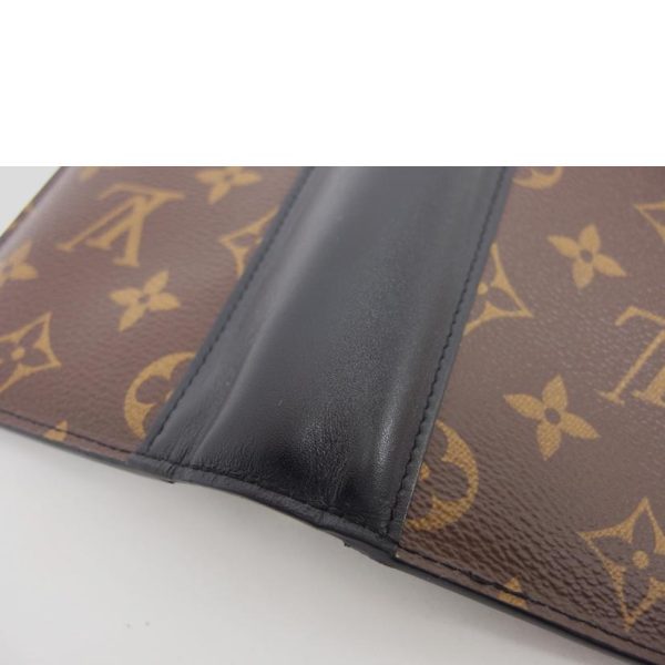 20794 8 Louis Vuitton Brazza Monogram Wallet Black