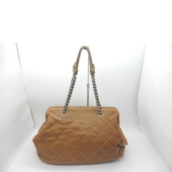 20826 2 Chanel Matelasse Shoulder Caviar Beige