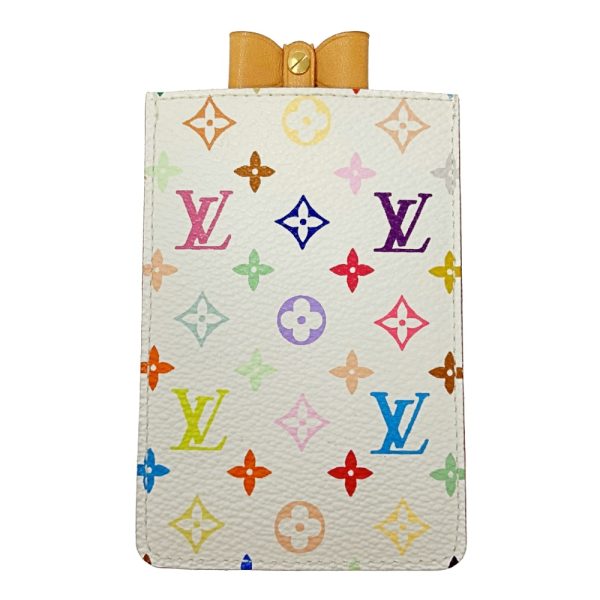 208550 4 LOUIS VUITTON Monogram Multicolor PVC Etuit Miroir Compact Mirror