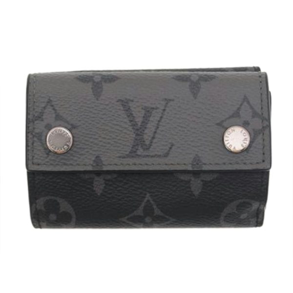 20860 1 Louis Vuitton Discovery Compact Wallet MG Eclipse Black