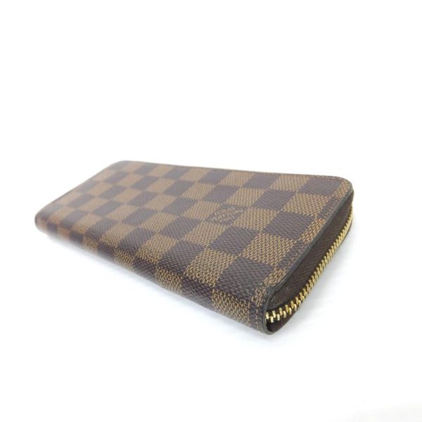 20916 3 Louis Vuitton Portefeuil Clemence Damier Wallet Rose Ballerine