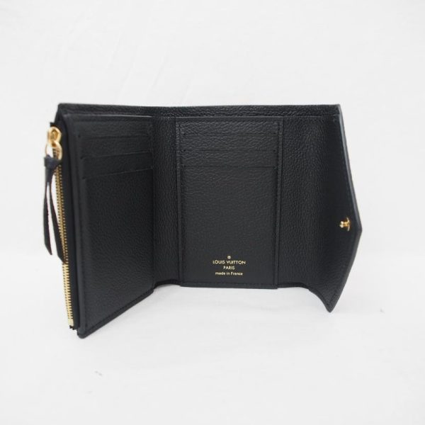 20959 4 Louis Vuitton Victorine Wallet Empreinte Noir