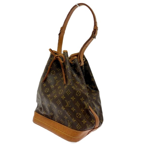 209704 3 LOUIS VUITTON Monogram PVC Noe Shoulder Bag Brown