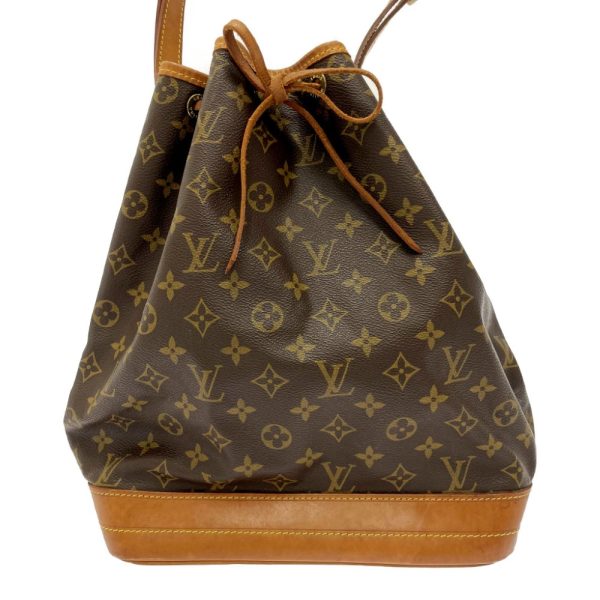 209704 4 LOUIS VUITTON Monogram PVC Noe Shoulder Bag Brown