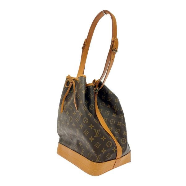 209980 3 LOUIS VUITTON Monogram PVC Noe Shoulder Bag Brown