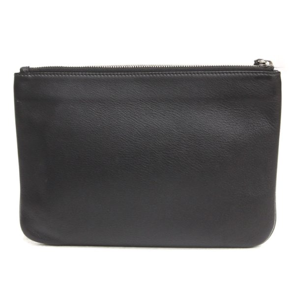 21 3421 03 Balenciaga Everyday Clutch Bag Leather Black