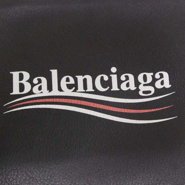 21 3421 04 Balenciaga Everyday Clutch Bag Leather Black