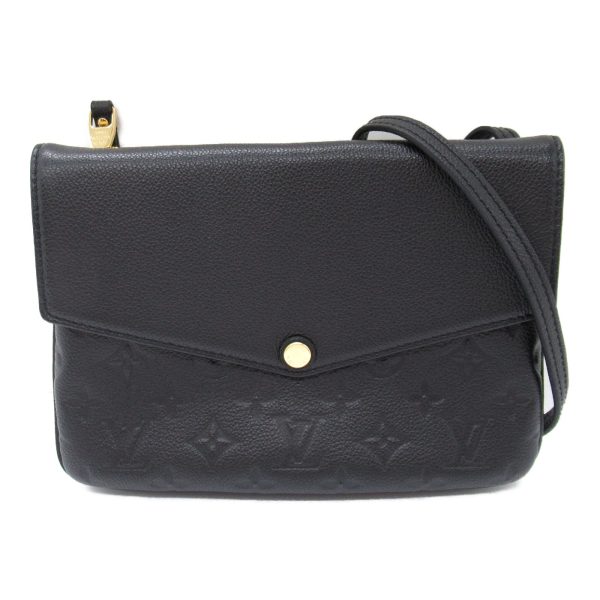 2100301136779 3 Louis Vuitton Leather Shoulder Bag Black