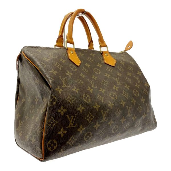 210101 2 LOUIS VUITTON Monogram PVC Speedy Boston Bag Brown