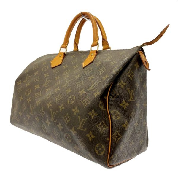 210101 3 LOUIS VUITTON Monogram PVC Speedy Boston Bag Brown