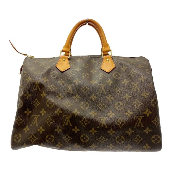 210101 4 LOUIS VUITTON Monogram PVC Speedy Boston Bag Brown