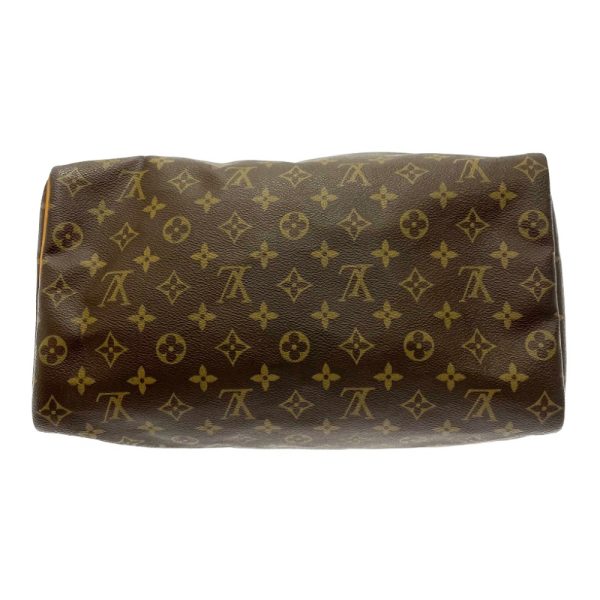 210101 5 LOUIS VUITTON Monogram PVC Speedy Boston Bag Brown