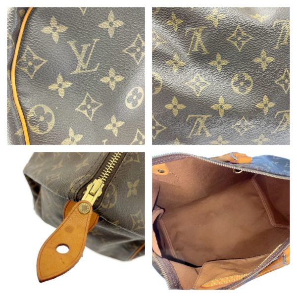 210101 9 LOUIS VUITTON Monogram PVC Speedy Boston Bag Brown