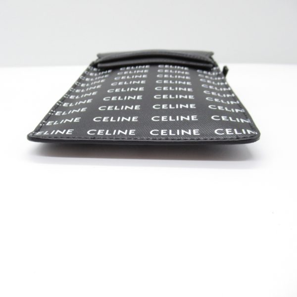 2101217754552 4 Celine Pochette Leather Shoulder Bag BlackWhite