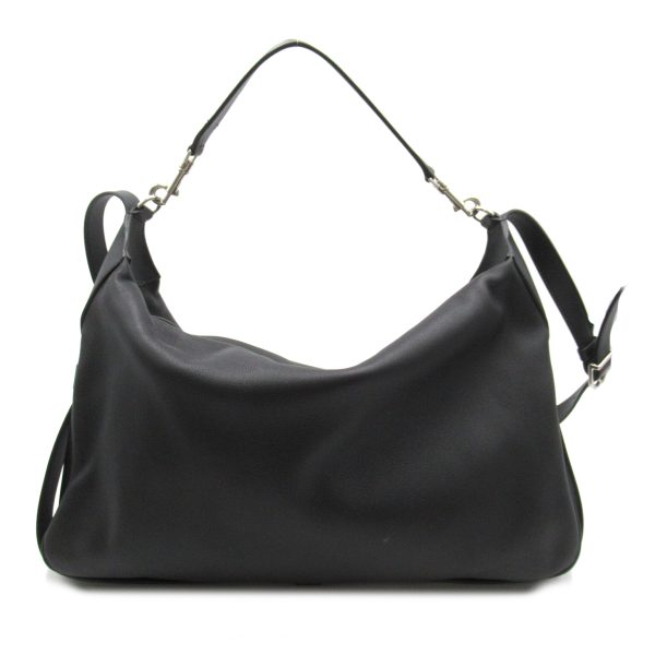 2101217966672 2 Celine Leather Shoulder Bag Black