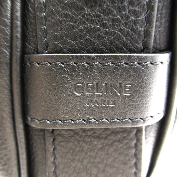 2101217966672 8 Celine Leather Shoulder Bag Black