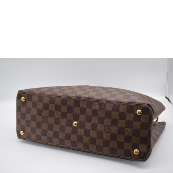 21030 3 Louis Vuitton Riverside Damier Bag Nube Noir