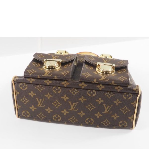 21036 4 Louis Vuitton Manhattan Monogram Handbag Brown