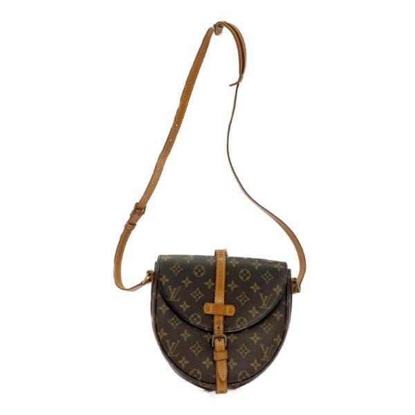 210442 1 LOUIS VUITTON Monogram PVC Chantilly MM Shoulder Bag Brown