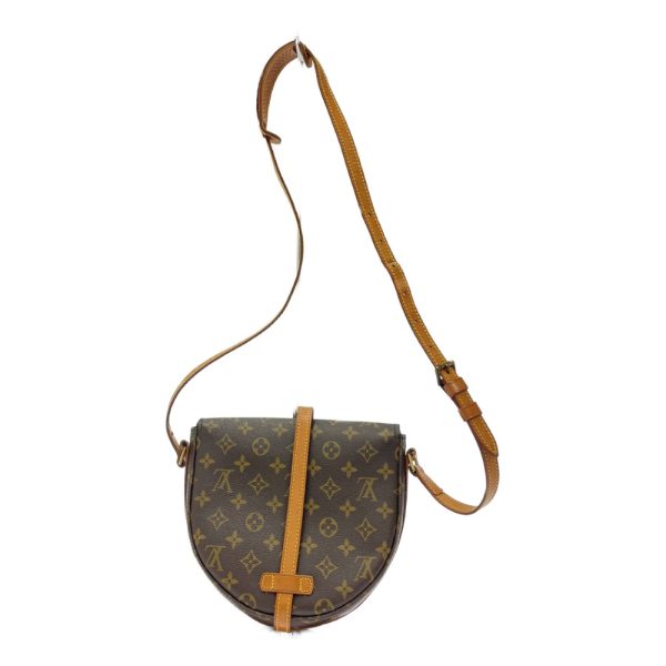 210442 5 LOUIS VUITTON Monogram PVC Chantilly MM Shoulder Bag Brown