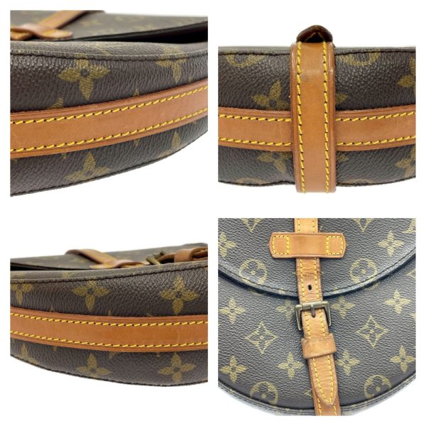 210442 7 LOUIS VUITTON Monogram PVC Chantilly MM Shoulder Bag Brown