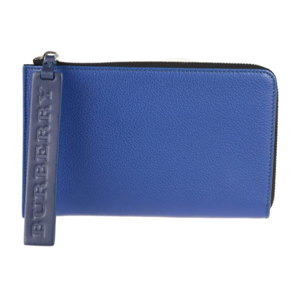 2105043008105 1 Burberry Leather Long Wallet Blue