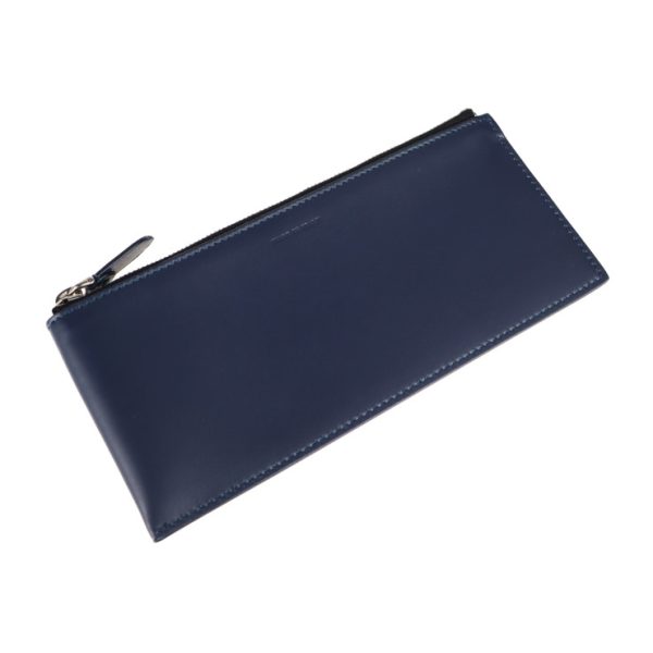 2105043008105 9 Burberry Leather Long Wallet Blue