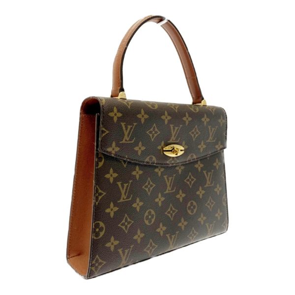 210684 2 LOUIS VUITTON Monogram PVC Malherbe Handbag Brown