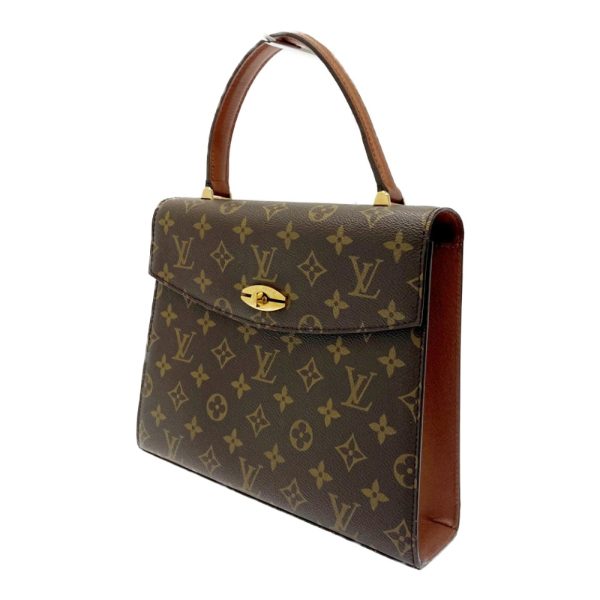 210684 3 LOUIS VUITTON Monogram PVC Malherbe Handbag Brown