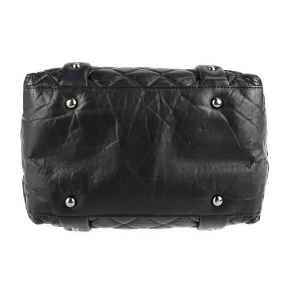 2107103007058 4 Chanel Matelasse Handbag Aged Black Shoulder