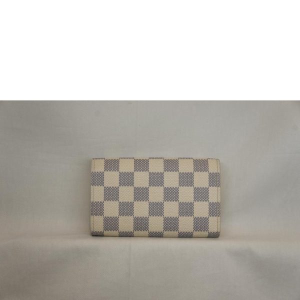 21073 2 Louis Vuitton Tresor Azur Wallet Blue