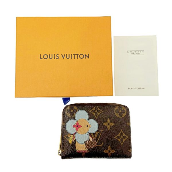 210888 10 LOUIS VUITTON Monogram PVC Vivienne Zippy Coin Purse Brown