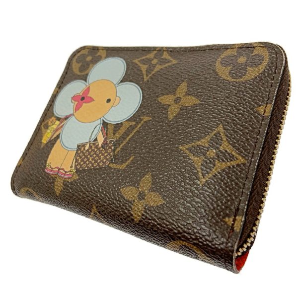 210888 2 LOUIS VUITTON Monogram PVC Vivienne Zippy Coin Purse Brown