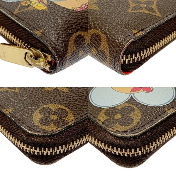 210888 5 LOUIS VUITTON Monogram PVC Vivienne Zippy Coin Purse Brown