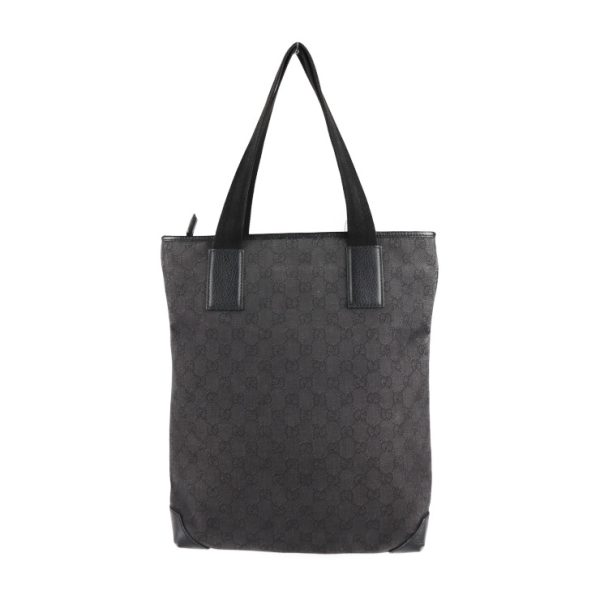 2109123007118 3 GUCCI GG Canvas Tote Bag Canvas Black Denim